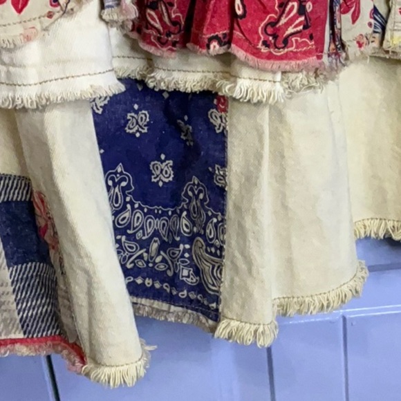 🆕 Free People Harvest Moon Maxi in Americana Combo - Picture 10 of 16